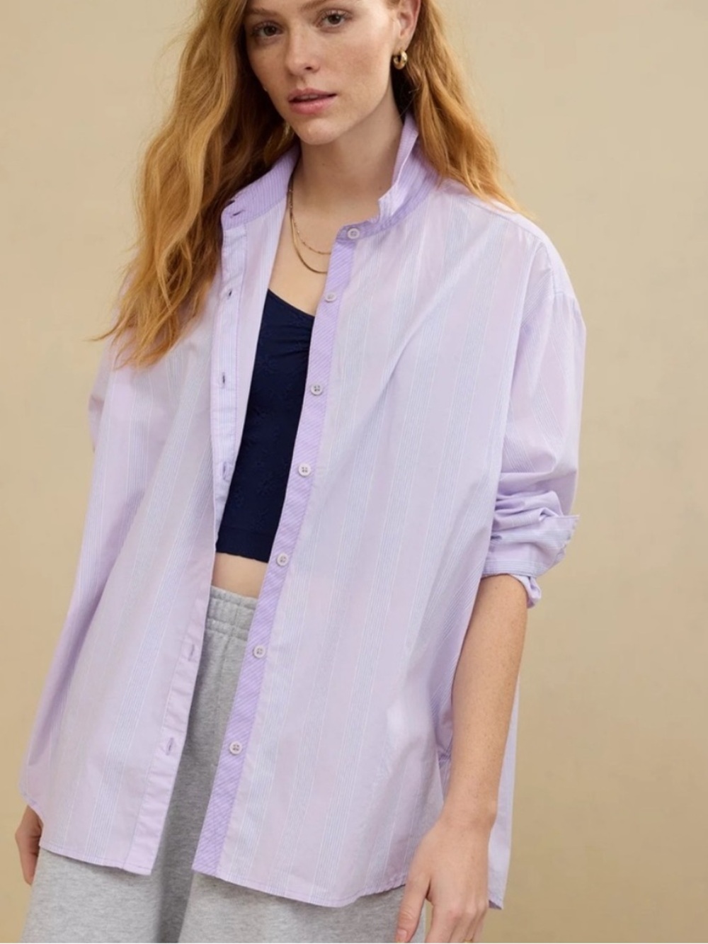 Aerie Good Day Button Down Shirt